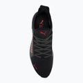 Scarpe da corsa da uomo PUMA Softride Premier Slip-On puma nero/per sempre rosso/grigio scuro freddo 6