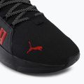 Scarpe da corsa da uomo PUMA Softride Premier Slip-On puma nero/per sempre rosso/grigio scuro freddo 8