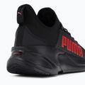 Scarpe da corsa da uomo PUMA Softride Premier Slip-On puma nero/per sempre rosso/grigio scuro freddo 9