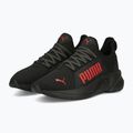 Scarpe da corsa da uomo PUMA Softride Premier Slip-On puma nero/per sempre rosso/grigio scuro freddo 10