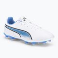 PUMA King Match FG/AG scarpe da calcio uomo puma bianco/nero/blu glimmer/ultra orange