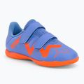 Scarpe da calcio PUMA Future Play IT V blu glimmer/puma bianco/ultra arancione per bambini