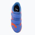 Scarpe da calcio PUMA Future Play IT V blu glimmer/puma bianco/ultra arancione per bambini 6