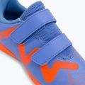 Scarpe da calcio PUMA Future Play IT V blu glimmer/puma bianco/ultra arancione per bambini 9