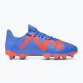 Scarpe da calcio PUMA Future Play FG/AG blu glimmer/puma bianco/ultra arancione per bambini 2