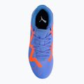 Scarpe da calcio PUMA Future Play FG/AG blu glimmer/puma bianco/ultra arancione per bambini 6