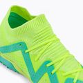 Scarpe da calcio PUMA Future Match TT + Mid giallo veloce/puma nero/luce piperita per bambini 8