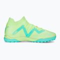 Scarpe da calcio PUMA Future Match TT + Mid giallo veloce/puma nero/luce piperita per bambini 11