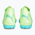 Scarpe da calcio PUMA Future Match TT + Mid giallo veloce/puma nero/luce piperita per bambini 12