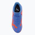 PUMA Future Play TT scarpe da calcio per bambini blu glimmer/puma bianco/ultra arancione 6