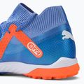 PUMA Future Ultimate Cage blu glimmer/puma bianco/ultra arancione scarpe da calcio da uomo 9