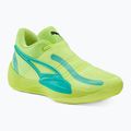 Scarpe da basket da uomo PUMA Rise Nitro fast yellow/electric peppermint