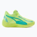 Scarpe da basket da uomo PUMA Rise Nitro fast yellow/electric peppermint 2