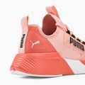 Scarpe da corsa da donna PUMA Retaliate Mesh rose dust/hibiscus flower/puma nero 9
