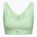 Reggiseno sportivo da running Puma High Impact Ultraform Running Bra green/silver