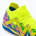 Scarpe da calcio PUMA Future Match Energy IT + Mid da bambino ultra blu/allarme giallo/rosa luminoso 8