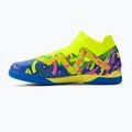 Scarpe da calcio PUMA Future Match Energy IT + Mid da bambino ultra blu/allarme giallo/rosa luminoso 10