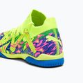 Scarpe da calcio PUMA Future Match Energy IT + Mid da bambino ultra blu/allarme giallo/rosa luminoso 14