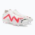 PUMA Future Match MXSG scarpe da calcio da uomo puma bianco/puma nero/fire orchid 4