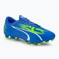 Scarpe da calcio da uomo PUMA Ultra Play FG/AG ultra blu/puma bianco/verde