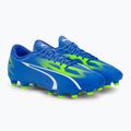 Scarpe da calcio da uomo PUMA Ultra Play FG/AG ultra blu/puma bianco/verde 4