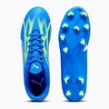 Scarpe da calcio da uomo PUMA Ultra Play FG/AG ultra blu/puma bianco/verde 11