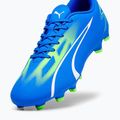 Scarpe da calcio da uomo PUMA Ultra Play FG/AG ultra blu/puma bianco/verde 12