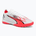 PUMA Ultra Match TT scarpe da calcio da uomo puma bianco/puma nero/fire orchid