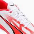 PUMA Ultra Play IT scarpe da calcio per bambini puma bianco/puma nero/arancio 8