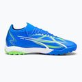 Scarpe da calcio PUMA uomo Ultra Match TT ultra blu/puma bianco/verde 11