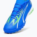 Scarpe da calcio PUMA uomo Ultra Match TT ultra blu/puma bianco/verde 12