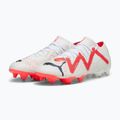 Scarpe da calcio da uomo PUMA Future Ultimate Low FG/AG puma bianco/puma nero/fire orchid 12