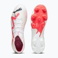 Scarpe da calcio da uomo PUMA Future Ultimate Low FG/AG puma bianco/puma nero/fire orchid 14