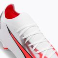 PUMA Ultra Match FG/AG scarpe da calcio uomo puma bianco/puma nero/fire orchid 8