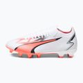 PUMA Ultra Match FG/AG scarpe da calcio uomo puma bianco/puma nero/fire orchid 11