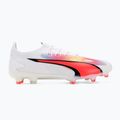 PUMA Ultra Ultimate FG/AG scarpe da calcio uomo puma bianco/puma nero/fire orchid 2