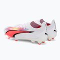 PUMA Ultra Ultimate FG/AG scarpe da calcio uomo puma bianco/puma nero/fire orchid 3
