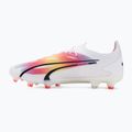 PUMA Ultra Ultimate FG/AG scarpe da calcio uomo puma bianco/puma nero/fire orchid 10