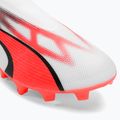 Scarpe da calcio da uomo PUMA Ultra Match+ LL FG/AG puma bianco/puma nero/arancio 9