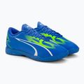 Scarpe da calcio PUMA Ultra Play IT da uomo ultra blu/puma bianco/verde 4