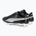 PUMA King Match MXSG scarpe da calcio uomo puma nero/puma bianco 3