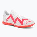 PUMA Future Play IT scarpe da calcio uomo puma bianco/fire orchid
