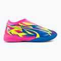 Scarpe da calcio per bambini PUMA Ultra Match LL Energy IT + Mid rosa luminoso/ultra blu/giallo allerta 2