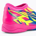 Scarpe da calcio per bambini PUMA Ultra Match LL Energy IT + Mid rosa luminoso/ultra blu/giallo allerta 9