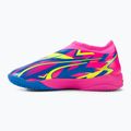 Scarpe da calcio per bambini PUMA Ultra Match LL Energy IT + Mid rosa luminoso/ultra blu/giallo allerta 10