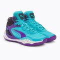 Scarpe da basket da uomo PUMA Playmaker Pro Mid purple glimmer/bright aqua/strong gray/white 4