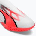 Scarpe da calcio per bambini PUMA Ultra Match LL IT + Mid puma bianco/puma nero/arancio 7