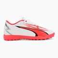 Scarpe da calcio PUMA Ultra Play TT da uomo puma bianco/puma nero/fire orchid 4