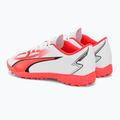 Scarpe da calcio PUMA Ultra Play TT da uomo puma bianco/puma nero/fire orchid 5