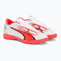 Scarpe da calcio PUMA Ultra Play TT da uomo puma bianco/puma nero/fire orchid 6
